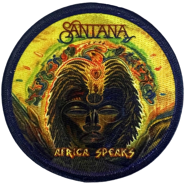 Santana - Africa Speaks Printed Patch in the group MERCHANDISE / Patch / / at Bengans Skivbutik AB (5681102)