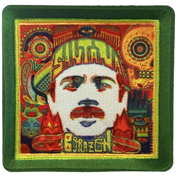 Santana - Corazon Printed Patch in the group MERCHANDISE / Patch / / at Bengans Skivbutik AB (5681103)