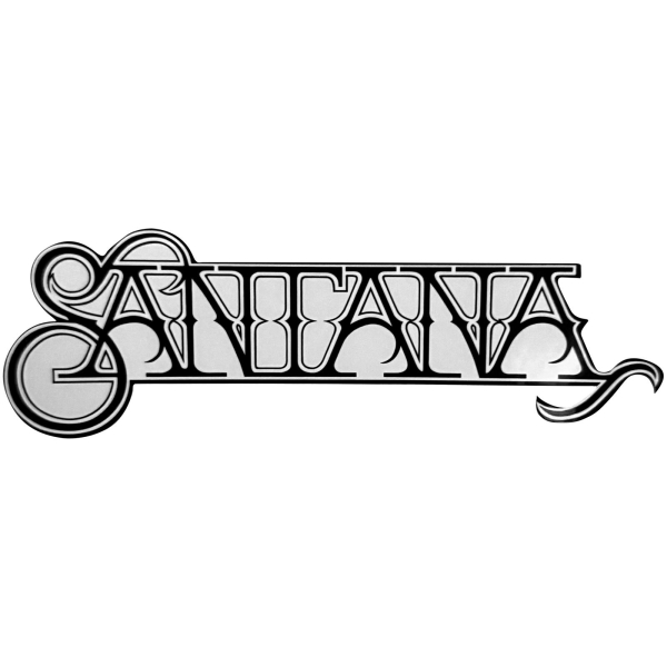Santana - Logo Sticker in the group MERCHANDISE / Merch / Kommande / Pop-Rock at Bengans Skivbutik AB (5681105)