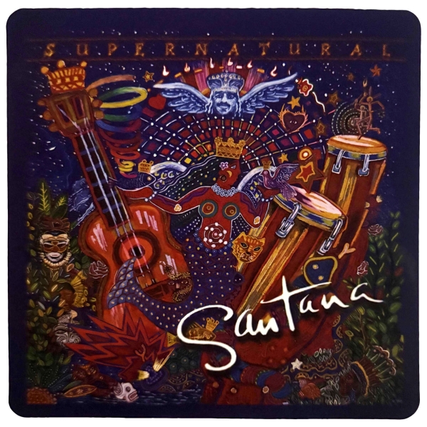 Santana - Supernatural Sticker in the group MERCHANDISE / Merch / Kommande / Pop-Rock at Bengans Skivbutik AB (5681108)