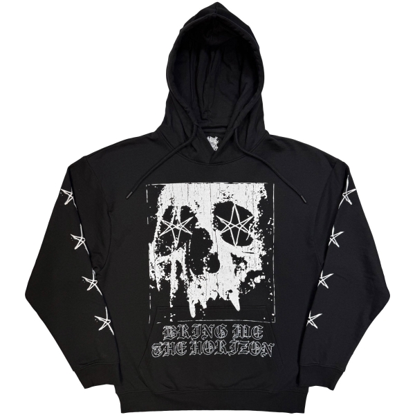 Bring Me The Horizon - Oversized Skull Uni Bl Hoodie in the group OTHER / Kommande - alla format at Bengans Skivbutik AB (5681149r)