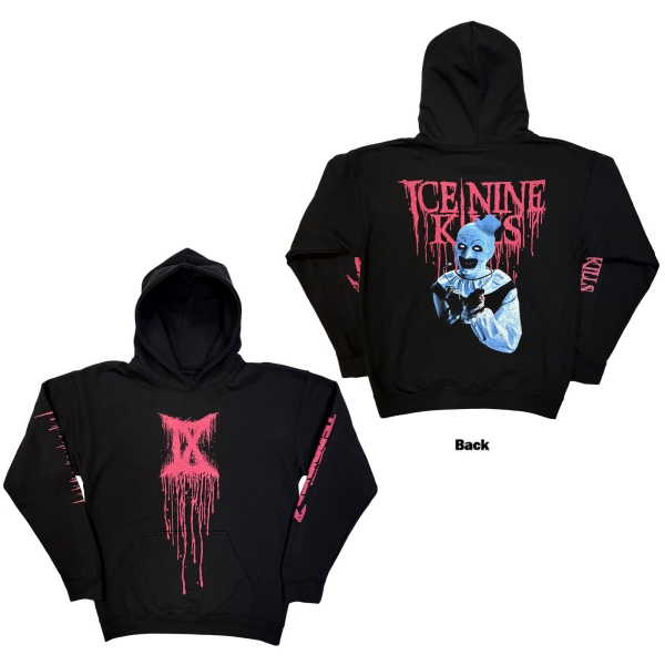Ice Nine Kills - Terrifier Uni Bl Hoodie in the group MERCHANDISE / Hoodies / Kommande / Hårdrock at Bengans Skivbutik AB (5681161r)