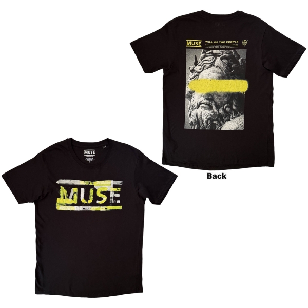 Muse - Will Of The People Uni Bl T-Shirt in the group MERCHANDISE / T-shirt / Kommande / Pop-Rock at Bengans Skivbutik AB (5681172r)