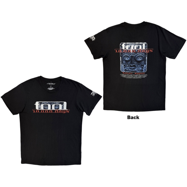 Tool - 10,000 Days Tour 06 Uni Bl Carbon T-Shirt in the group MERCHANDISE / T-shirt / Kommande / Hårdrock at Bengans Skivbutik AB (5681189r)