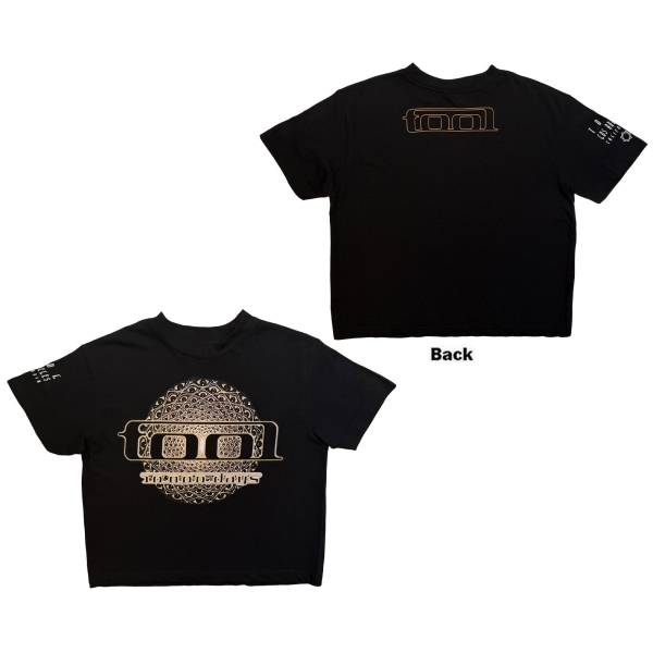 Tool - Eye Geo Glow Lady Bl Crop Top in the group MERCHANDISE / T-shirt / Kommande / Hårdrock at Bengans Skivbutik AB (5681190r)