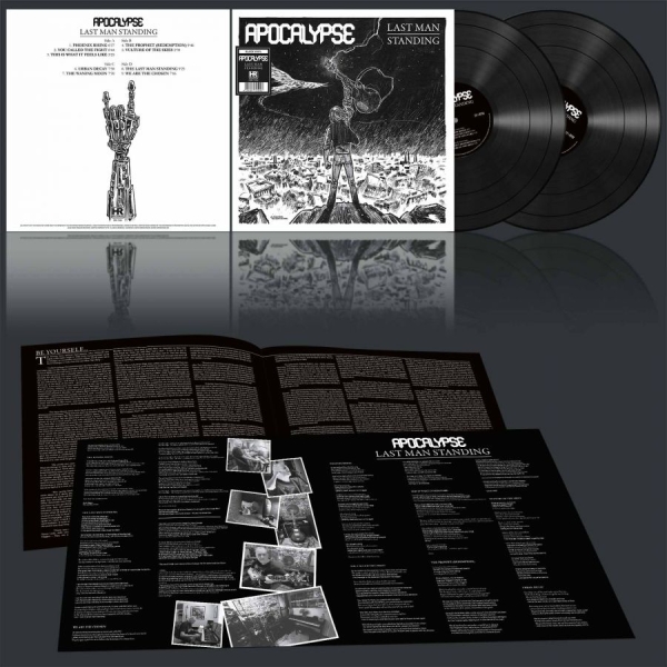 Apocalypse - Last Man Standing (2 Lp Black Vinyl in the group VINYL / Upcoming releases / Hårdrock at Bengans Skivbutik AB (5681288)