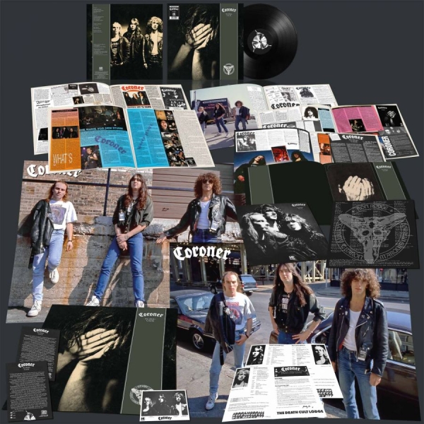 Coroner - No More Color (Black Vinyl Lp) in the group VINYL / Upcoming releases / Hårdrock at Bengans Skivbutik AB (5681295)