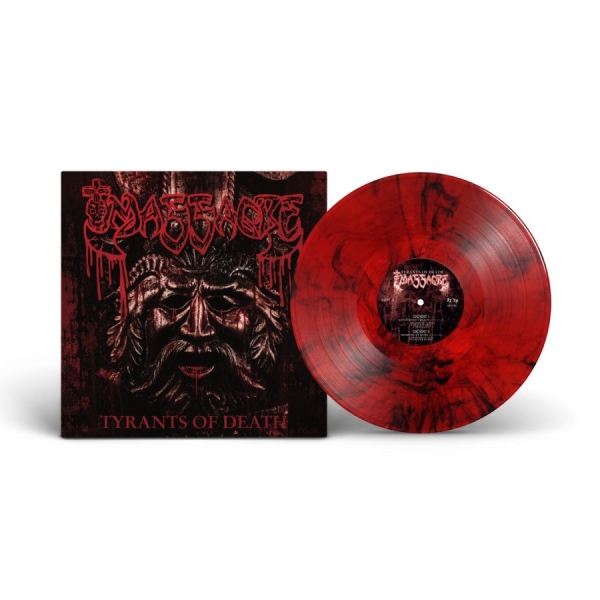 Massacre - Tyrants Of Death (Red Smoke Vinyl L in the group VINYL / Upcoming releases / Hårdrock at Bengans Skivbutik AB (5681315)