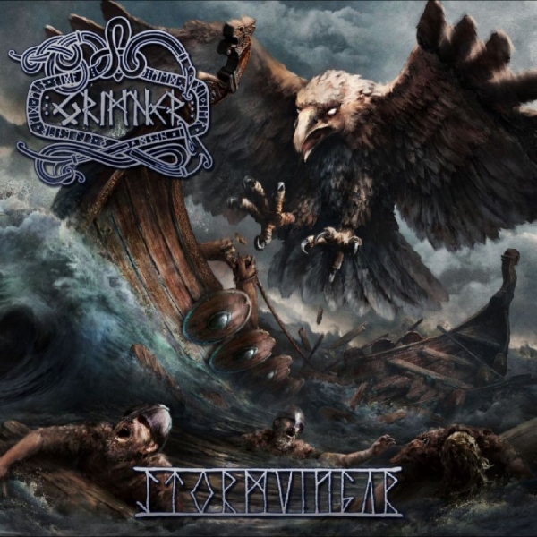 Grimner - Stormvingar in the group CD / Upcoming releases / Hårdrock at Bengans Skivbutik AB (5681318)