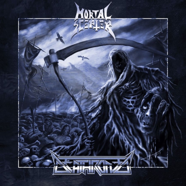 Mortal Scepter - Mortal Scepter / Deathroned in the group VINYL / Upcoming releases / Hårdrock at Bengans Skivbutik AB (5681422)