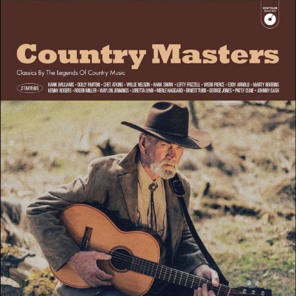 Various Artists - Country Masters / Vintage Sounds in the group VINYL / Upcoming releases / Pop-Rock at Bengans Skivbutik AB (5681465)