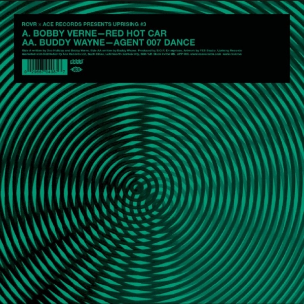 Bobby Verne / Buddy Wayne - Red Hot Car / Agent 007 Dance in the group VINYL / Upcoming releases / Pop-Rock at Bengans Skivbutik AB (5681677)