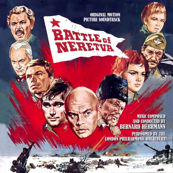 Bernard Herrmann - Battle Of Neretva in the group OUR PICKS / Frontpage - CD New & Forthcoming at Bengans Skivbutik AB (5681929)