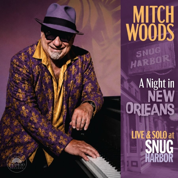 Mitch Woods - A Night In New Orleans in the group CD / Upcoming releases / Blues at Bengans Skivbutik AB (5681997)