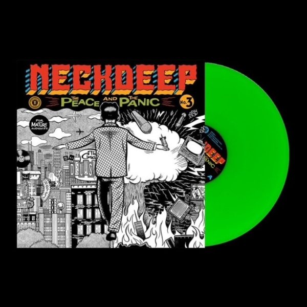 Neck Deep - Peace The And Panic The (Neon Green in the group OUR PICKS / Friday Releases / 2026-08-28 at Bengans Skivbutik AB (5682018)