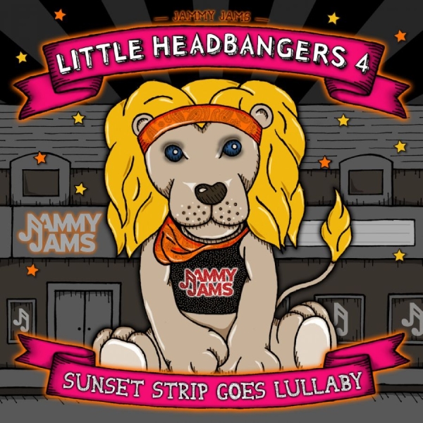 Jammy Jams - Little Headbangers 4: Sunset Strip in the group CD / Pop-Rock at Bengans Skivbutik AB (5682108)