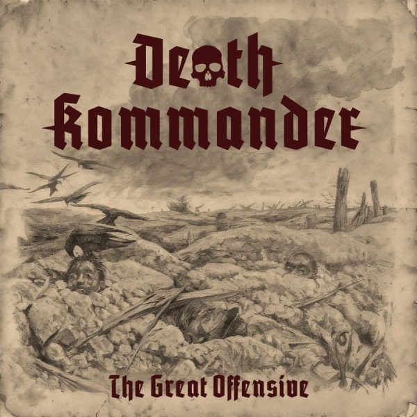 Death Kommander - Great Offensive The in the group CD / Upcoming releases / Hårdrock at Bengans Skivbutik AB (5682269)