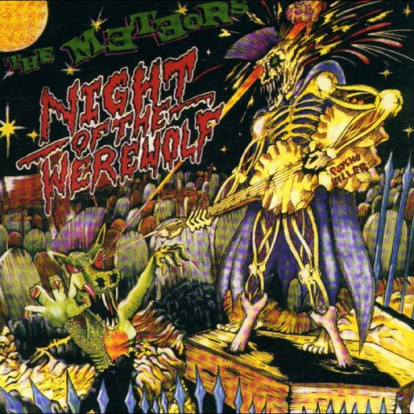 The Meteors - Night Of The Werewolf in the group CD / New releases / Pop-Rock at Bengans Skivbutik AB (5682300)