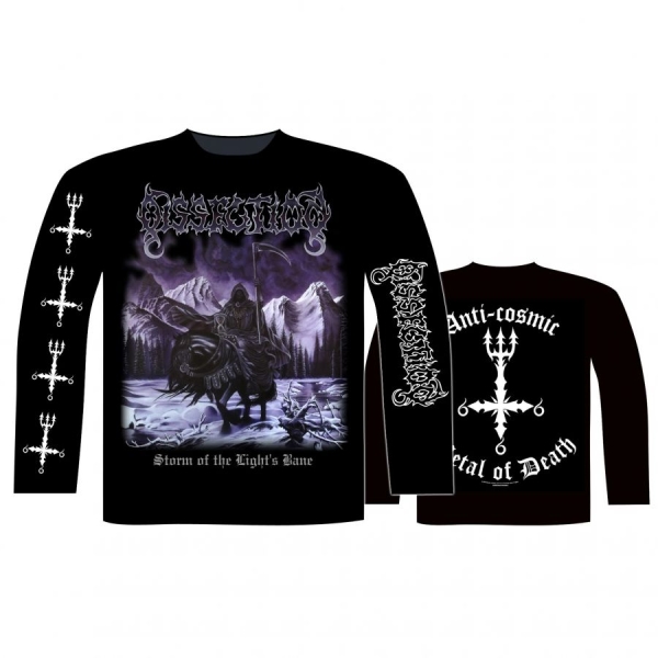 Dissection - L/S Storm Of The Light's Bane (Xxl) in the group MERCHANDISE / T-shirt / Kommande / Hårdrock at Bengans Skivbutik AB (5682489)