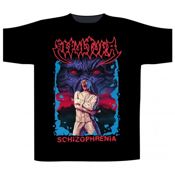 Sepultura - T/S Schizophrenia (Xxl) in the group MERCHANDISE / T-shirt / Kommande / Hårdrock at Bengans Skivbutik AB (5682518)