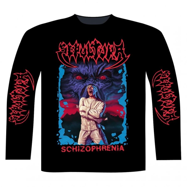 Sepultura - L/S Schizophrenia (Xxl) in the group MERCHANDISE / T-shirt / Kommande / Hårdrock at Bengans Skivbutik AB (5682527)