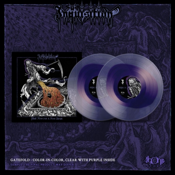 Inquisition - Black Mass For A Mass Grave (2 Lp C in the group OUR PICKS / Frontpage - Vinyl New & Forthcoming at Bengans Skivbutik AB (5682568)