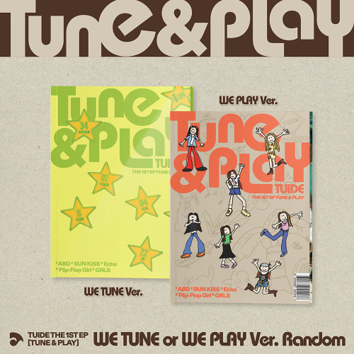 Tuide - Tune & Play (We Tuide) (Random Ver.) in the group CD / Upcoming releases / K-Pop at Bengans Skivbutik AB (5682580)