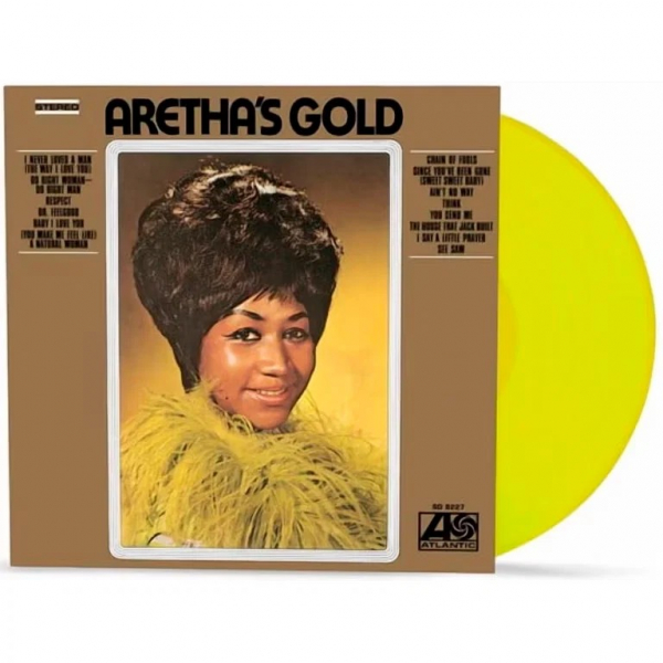 Aretha Franklin - Aretha's Gold (Limited Yellow Vinyl) in the group VINYL / Upcoming releases / Best Of,RnB-Soul at Bengans Skivbutik AB (5682594)