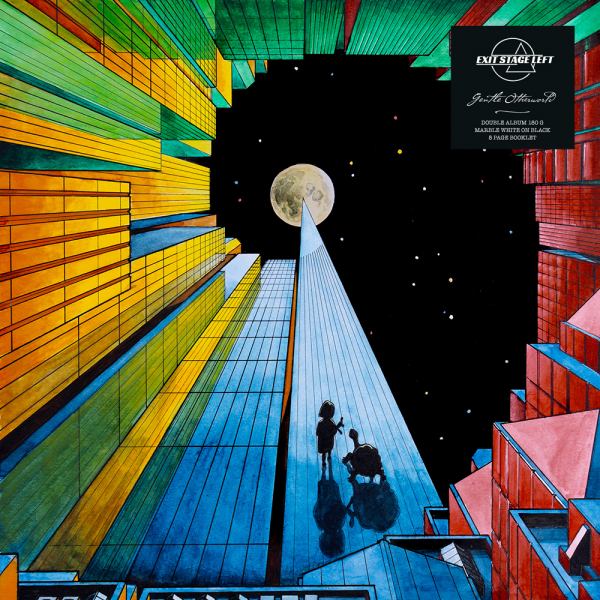 Exit Stage Left - Gentle Otherworld (Subtle Marble White On Black Vinyl / 2LP) in the group VINYL / New releases / Pop-Rock at Bengans Skivbutik AB (5682613)