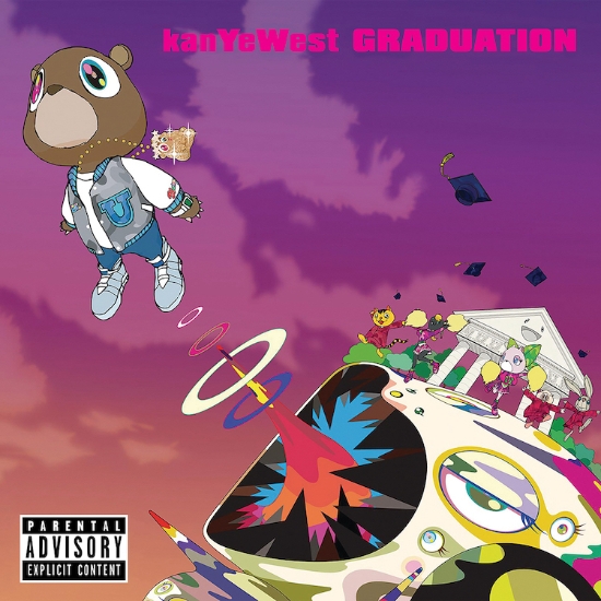 Kanye West - Graduation (30,5 X 30,5 Cm) in the group MERCHANDISE / Poster / Hip Hop-Rap at Bengans Skivbutik AB (5682629)