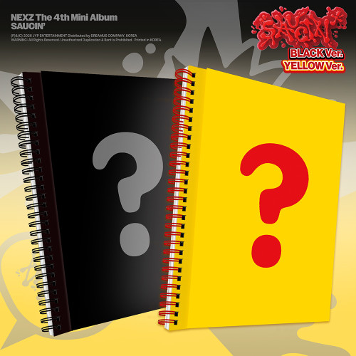 Nexz - Saucin (Random Ver.) in the group CD / Upcoming releases / K-Pop at Bengans Skivbutik AB (5682645)