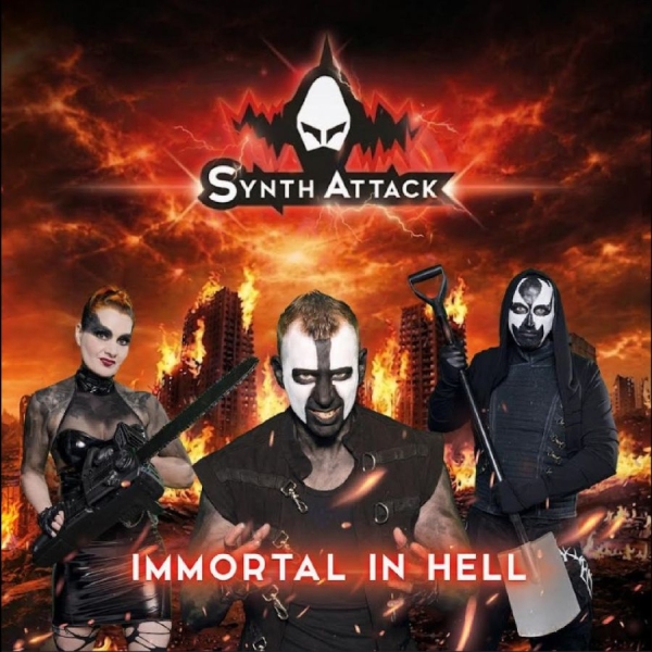 Synthattack - Immortal In Hell in the group CD / Upcoming releases / Pop-Rock at Bengans Skivbutik AB (5682872)