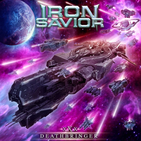 Iron Savior - Deathbringer (Blue Vinyl) in the group VINYL / Upcoming releases / Hårdrock at Bengans Skivbutik AB (5683070)