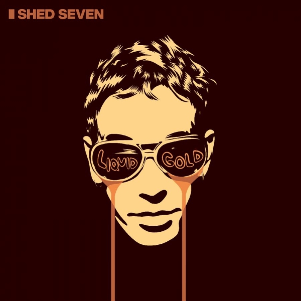 Shed Seven - Liquid Gold (Red/Black Marble Vinyl in the group VINYL / Upcoming releases / Pop-Rock at Bengans Skivbutik AB (5683199)