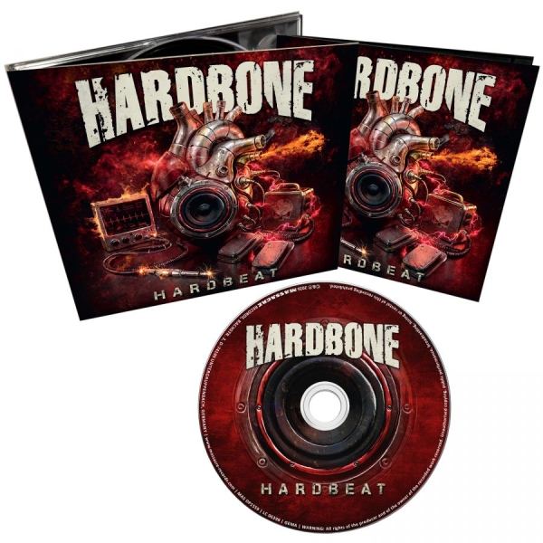 Hardbone - Hardbeat (Digipack) in the group CD / Upcoming releases / Hårdrock at Bengans Skivbutik AB (5683226)