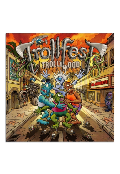 Trollfest - Trollywood (Digipak) in the group CD / Upcoming releases / Hårdrock at Bengans Skivbutik AB (5683237)