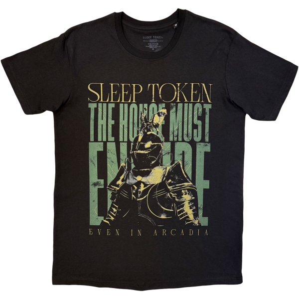 Sleep Token - Sleeptoken The House Must Endure Stacked Uni Bl T-Shirt in the group MERCHANDISE / T-shirt / Nyheter / Hårdrock at Bengans Skivbutik AB (5683372r)