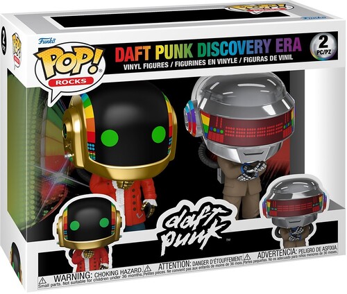 Daft Punk  - Funko Pop! Rocks  Daft Punk - Discovery Era 2-Pack in the group MERCHANDISE / Merch / Elektroniskt at Bengans Skivbutik AB (5683373)