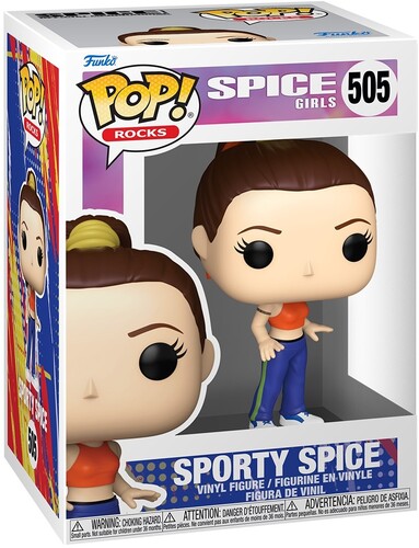Spice Girls  - Funko Pop! Rocks: Spice Girls - Sporty Spice (Wannabe) in the group MERCHANDISE / Merch / Pop-Rock at Bengans Skivbutik AB (5683375)