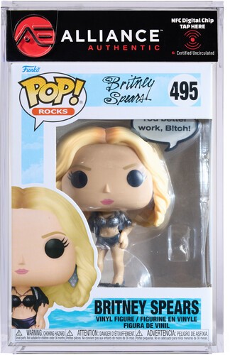 Britney Spears  - Funko Pop! Sayings: You Better Work in the group MERCHANDISE / Merch / Pop-Rock at Bengans Skivbutik AB (5683379)