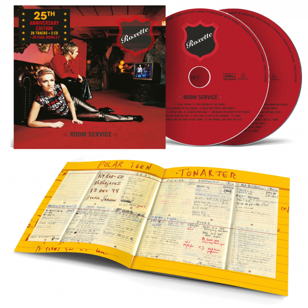 Roxette - Room Service (25Th Anniversary Edition, 2Cd) in the group CD / Upcoming releases / Pop-Rock at Bengans Skivbutik AB (5683618)