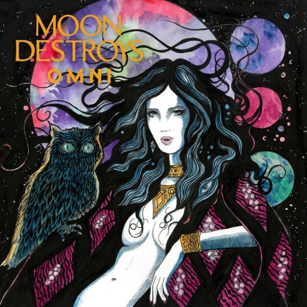 Moon Destroys - Omni (Ice Blue Vinyl Lp) in the group VINYL / Upcoming releases / Hårdrock at Bengans Skivbutik AB (5683652)