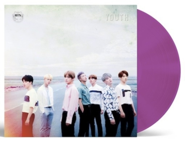 Bts - Youth (Clear Purple Vinyl) in the group VINYL / K-Pop at Bengans Skivbutik AB (5684591)