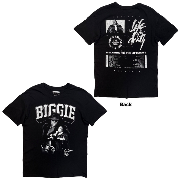Biggie - Life After Death Uni Bl T-Shirt in the group MERCH / Clothing / T-shirts at Bengans Skivbutik AB (5685411r)