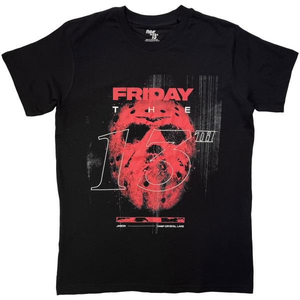 Friday The 13Th - Camp Crystal Lake Uni Bl T-Shirt in the group MERCH / Clothing / T-shirts at Bengans Skivbutik AB (5685434r)