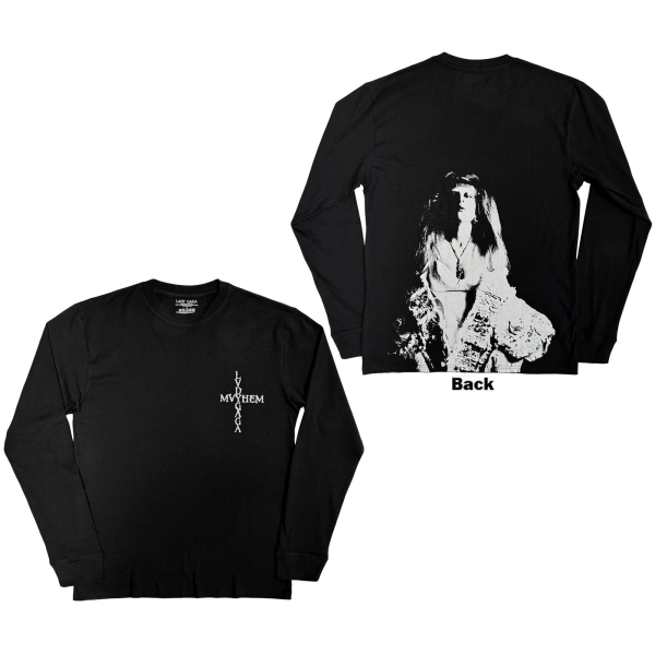 Lady Gaga - Mayhem Uni Bl Longsleeve in the group MERCH / Clothing / Long sleeves & jerseys at Bengans Skivbutik AB (5685436r)