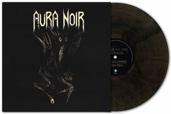Aura Noir - Aura Noir (Marbled Vinyl Lp) in the group VINYL / Upcoming releases / Hårdrock at Bengans Skivbutik AB (5685585)