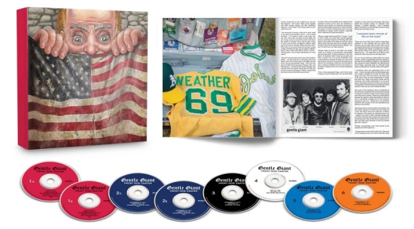 Gentle Giant - Front Row Center (8 Cd Hardcover Bo in the group CD / Upcoming releases / Pop-Rock at Bengans Skivbutik AB (5685607)
