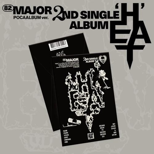 82Major - Heat (Poca Ver.) in the group MERCHANDISE / Merch+Code / Kommande / K-Pop at Bengans Skivbutik AB (5685611)