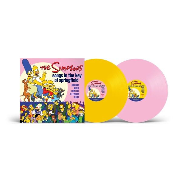 The Simpsons - Songs In The Key Of Springfield in the group VINYL / Upcoming releases / Film-Musikal at Bengans Skivbutik AB (5685639)